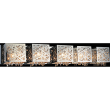 CWI Lighting 5008W39ST-S-5 - Eternity 5 Light Vanity Light With Chrome Finish