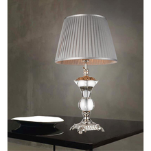 CWI Lighting 5202T15S - Yale 1 Light Table Lamp With Silver Finish