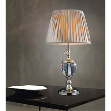 CWI Lighting 5208T15S - Yale 1 Light Table Lamp With Silver Finish