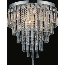 CWI Lighting 5524C20C - Blissful 8 Light Drum Shade Flush Mount With Chrome Finish