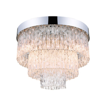 CWI Lighting 5695C18-6-601 - Carlotta 6 Light  Flush Mount With Chrome Finish