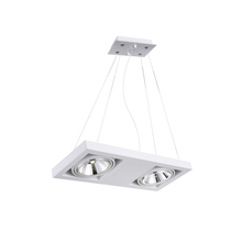 CWI Lighting 7114P18-2-103 - Wrest LED Island Chandelier With White Finish