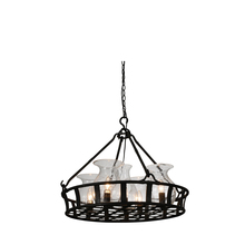CWI Lighting 9925P26-5-216 - Imperial 5 Light Up Chandelier With Antique Black Finish