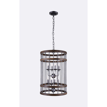CWI Lighting 9955P18-8-242 - Dene 8 Light Drum Shade Chandelier With Gun Metal Finish