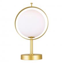 CWI Lighting 1153T10-1-169 - Da Vinci 1 Light 10in Brass Table Lamp