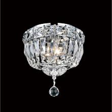 CWI Lighting 8003C8C - Stefania 2 Light Chrome Flush Mount